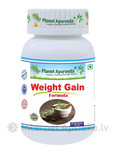 Planet Ayurveda® Weight Gain Formula капсулы, 60 шт. | internetaptieka.lv