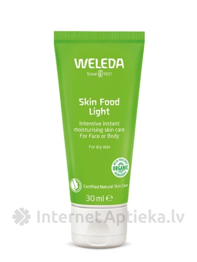 WELEDA SKIN FOOD LIGHT losjons, 30 ml | internetaptieka.lv
