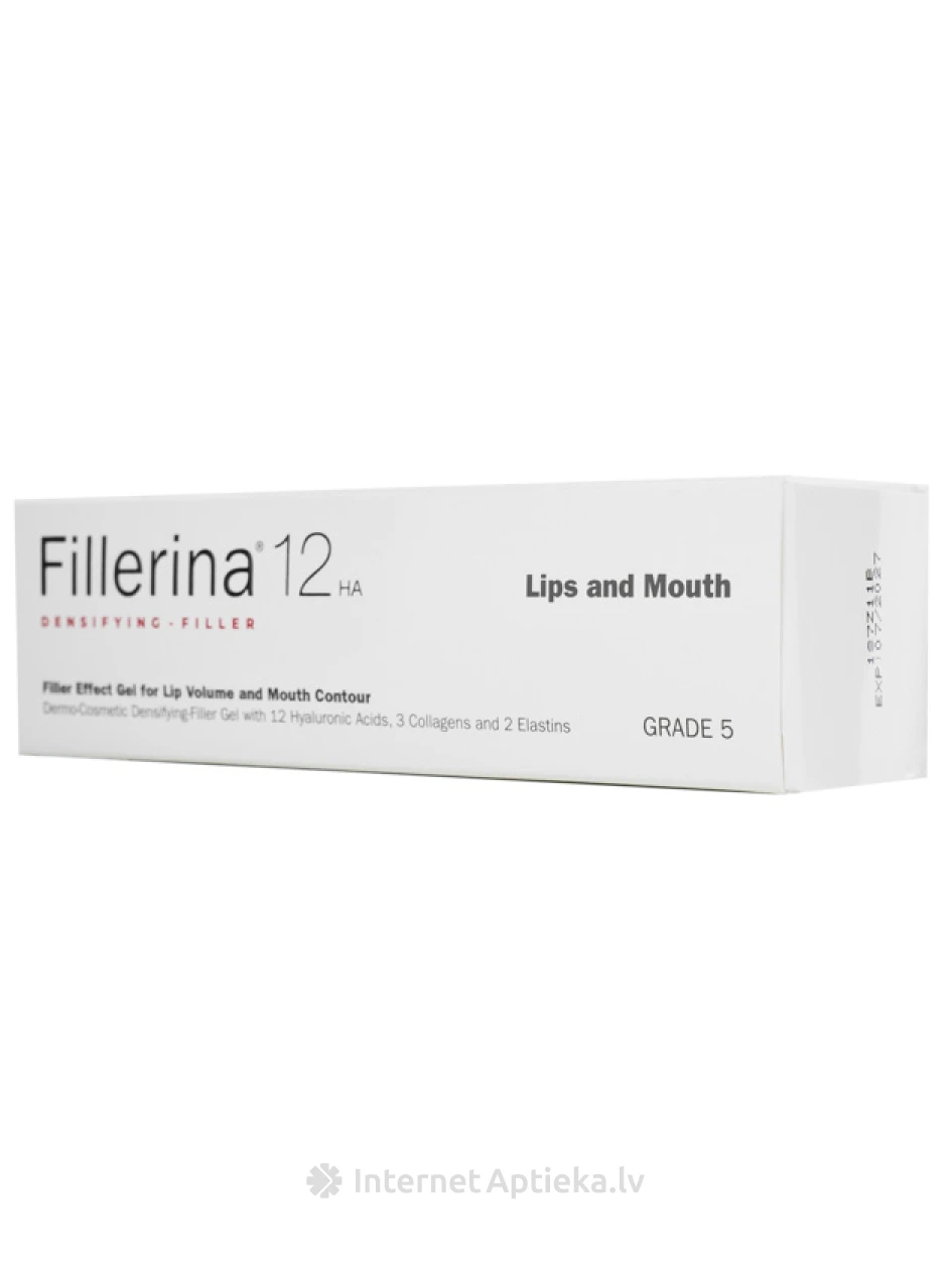 FILLERINA 12HA гель для губ и контура губ Интенсивность 5, 7 мл | internetaptieka.lv