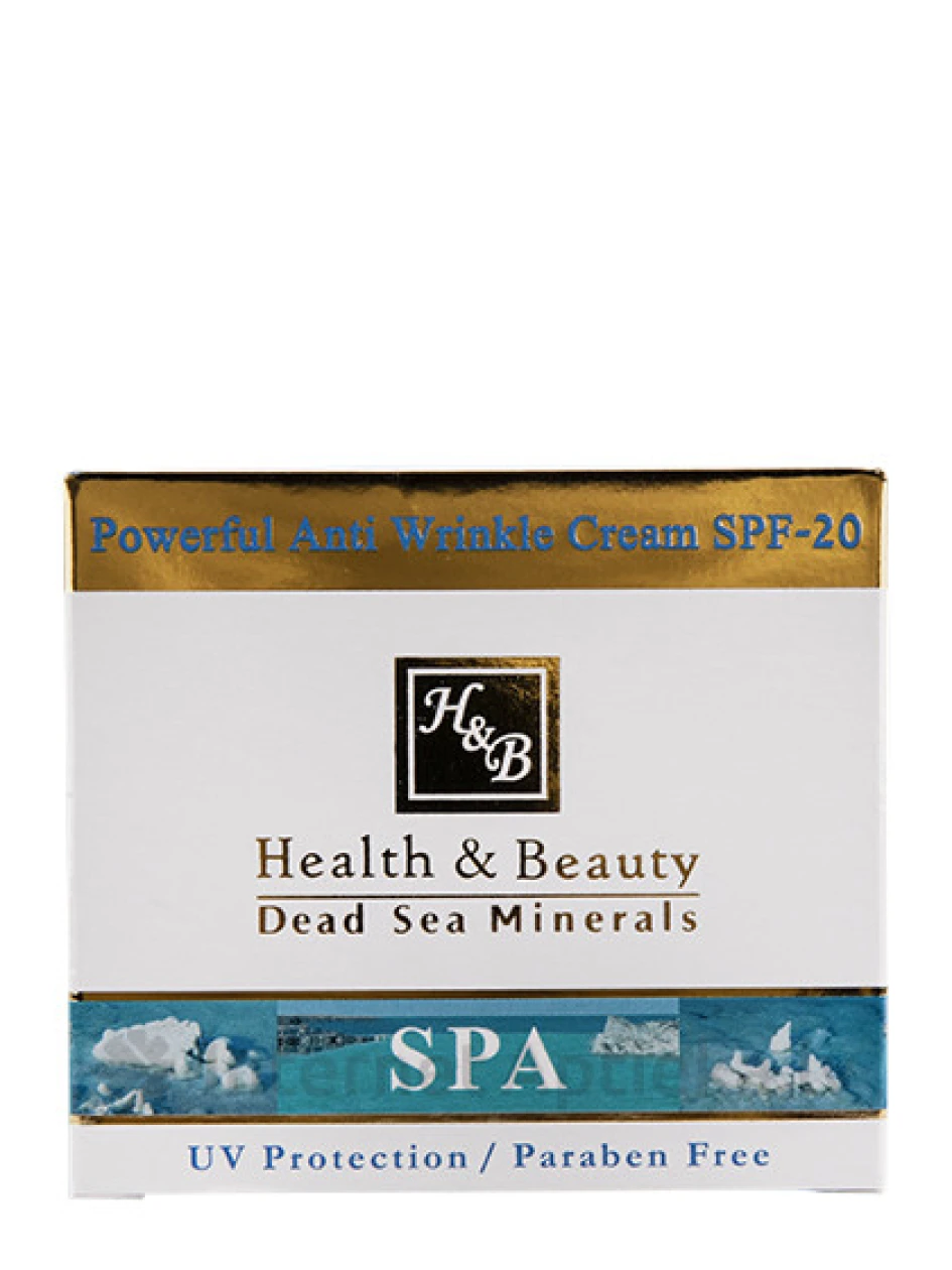 H&B Intensīvs pretgrumbu krēms ar SPF 20, 50 ml | internetaptieka.lv