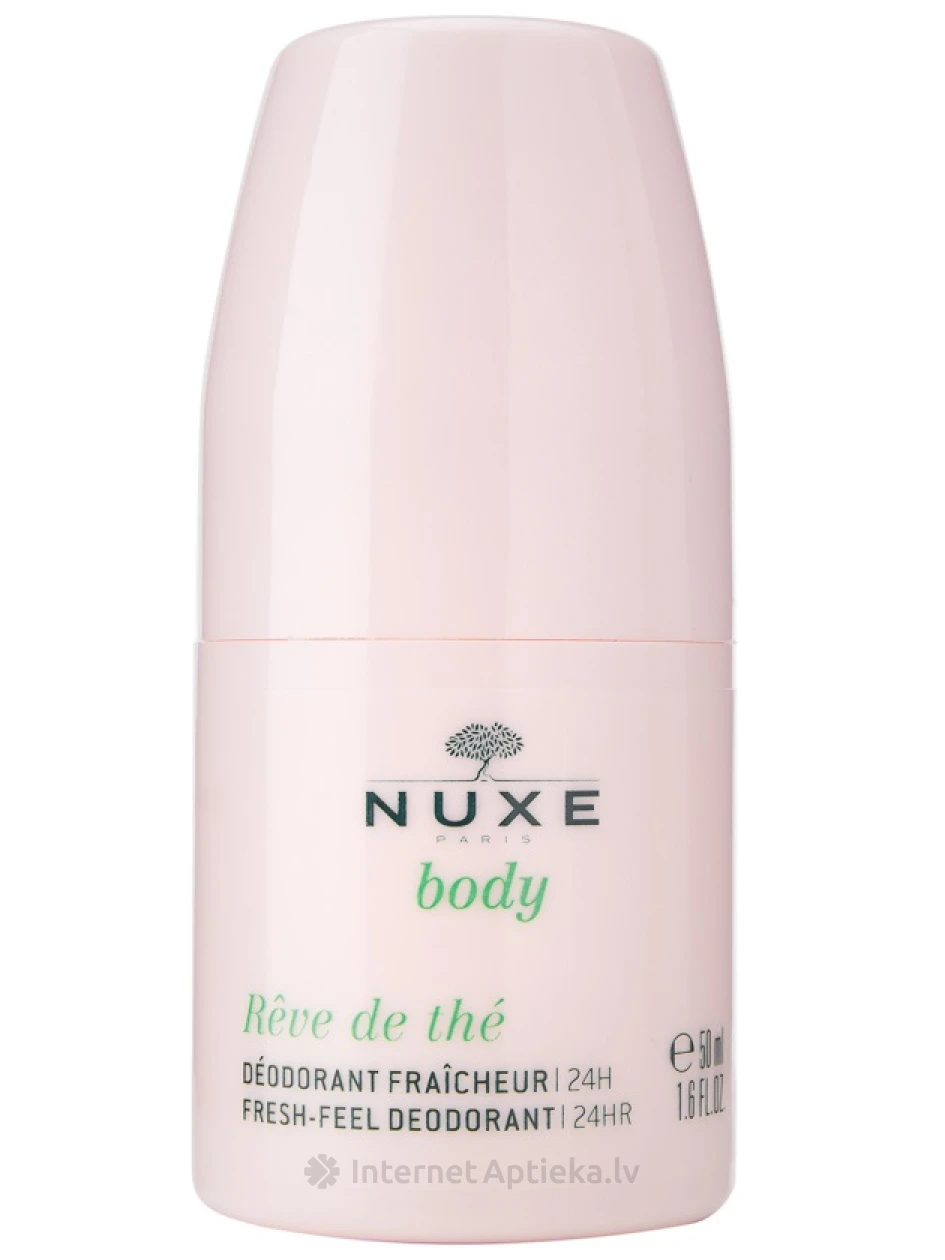 NUXE dezodorants svaigai sajūtai 24h, 50 ml | internetaptieka.lv