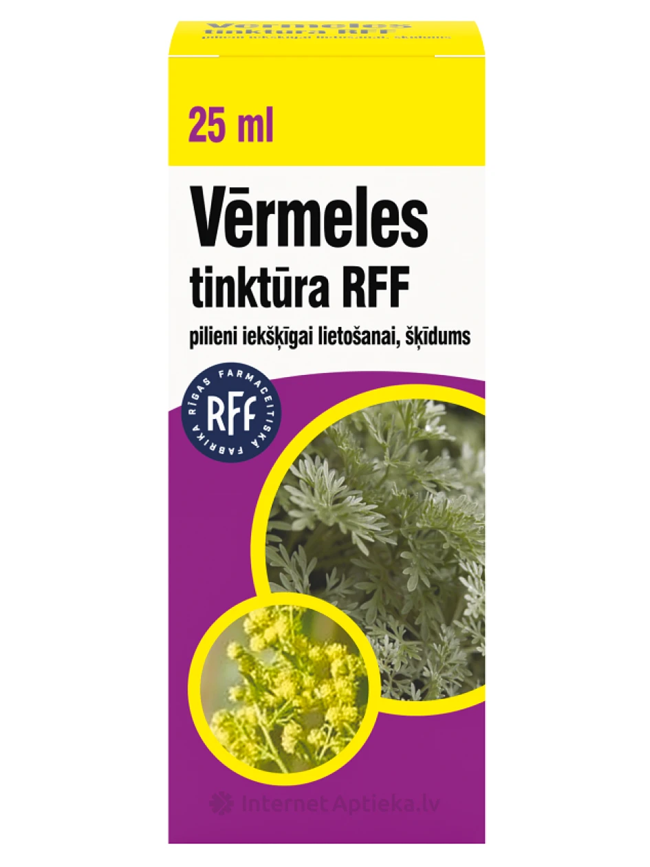 Vērmeles tinktūra, 25 ml | internetaptieka.lv