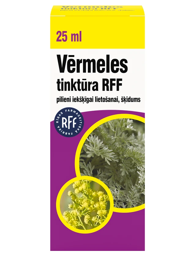 Vērmeles tinktūra RFF pilieni iekšķīgai lietošanai, šķīdums