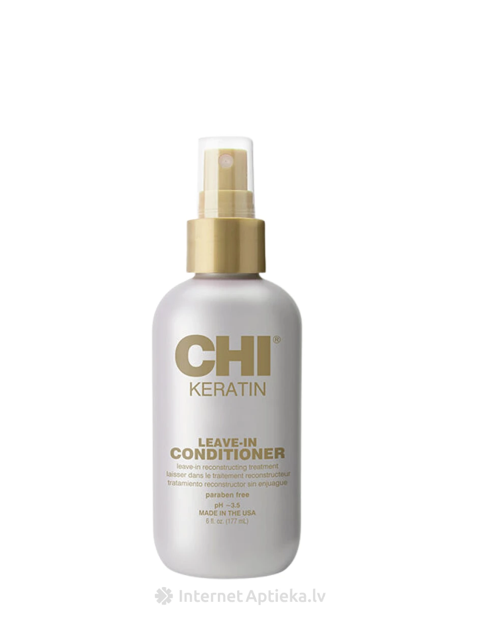 CHI Keratin Leave-in Conditioner Neizskalojams kondicionieris, 177 ml | internetaptieka.lv