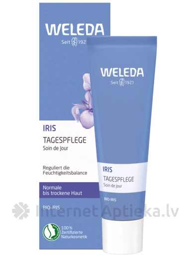 Weleda Iris sejas krēms mitrinošs normālai un sausai ādai, 30 ml | internetaptieka.lv