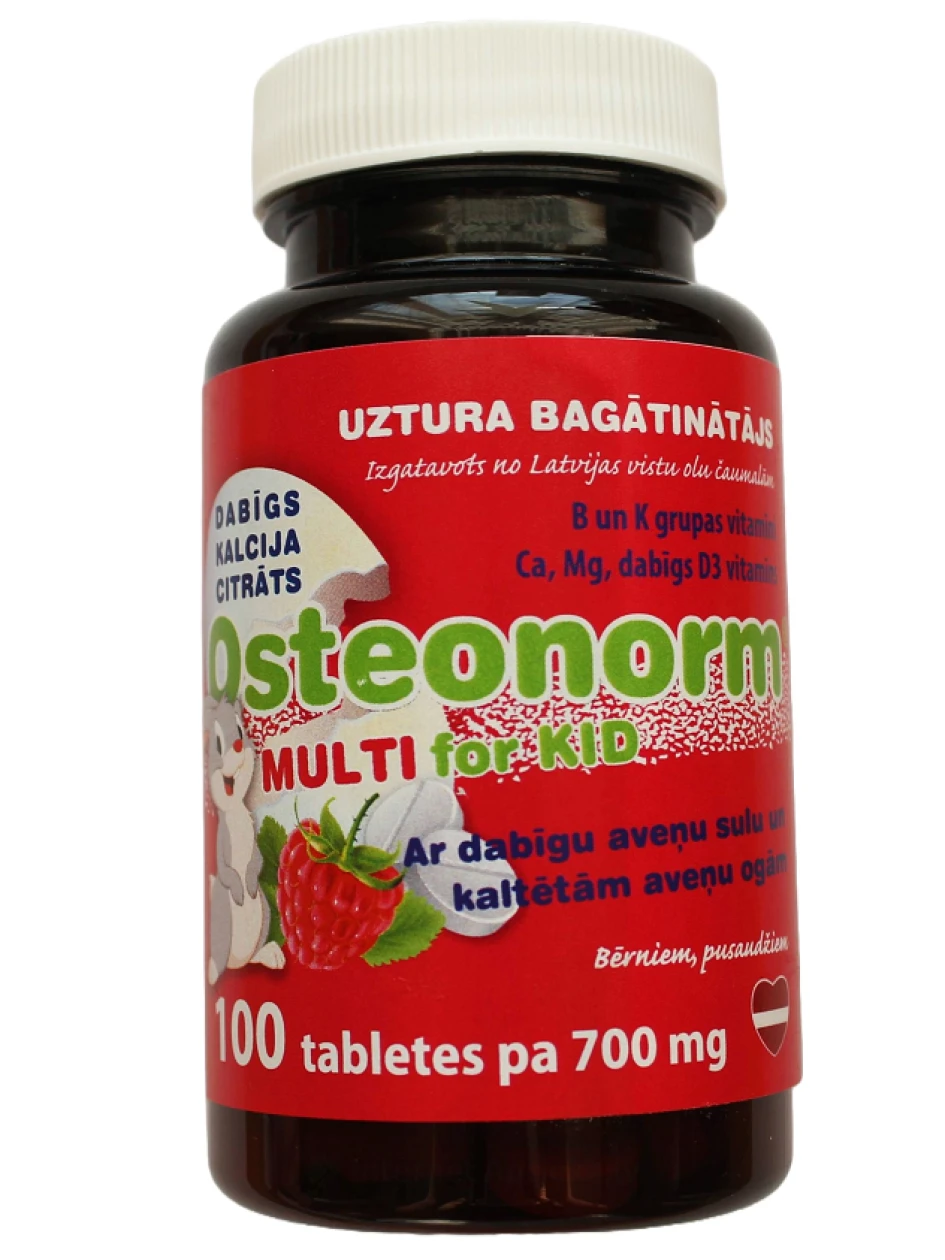 Osteonorm Multi for Kid 700 mg, 100 tabletti | internetaptieka.lv