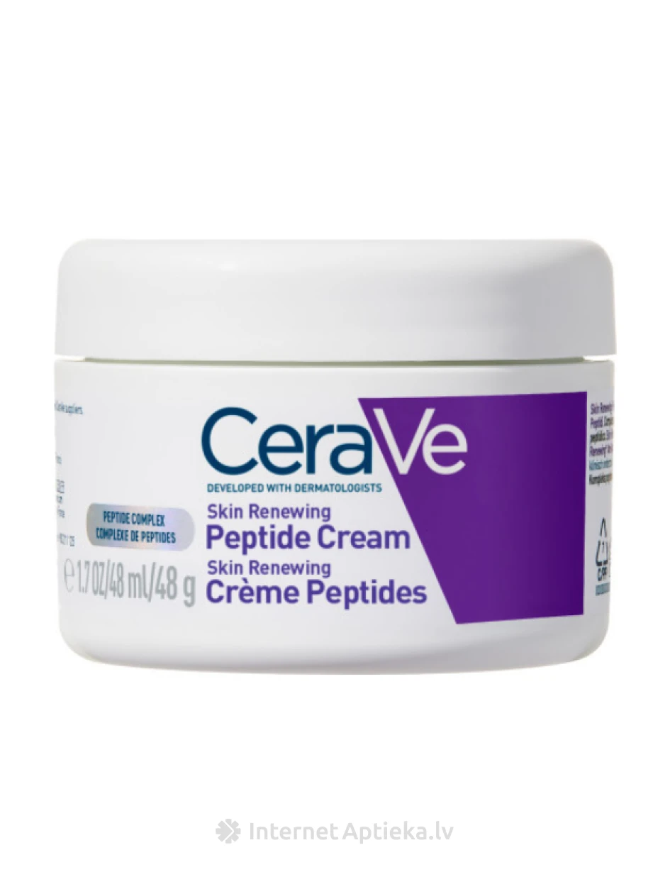 CeraVe Skin Renewing peptiididega kreem, 48 g | internetaptieka.lv