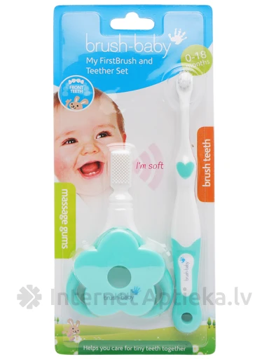 Hari-Beebi esimene hamba- ja igemehari, komplekt, 1 tk. | internetaptieka.lv