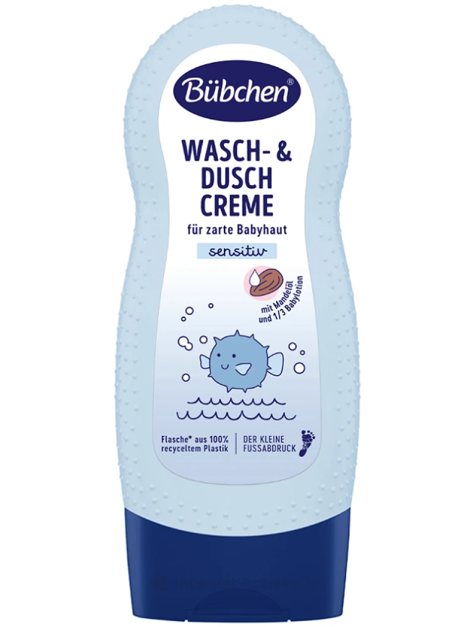Bubchen Pesu- ja duššikreem, 230 ml | internetaptieka.lv