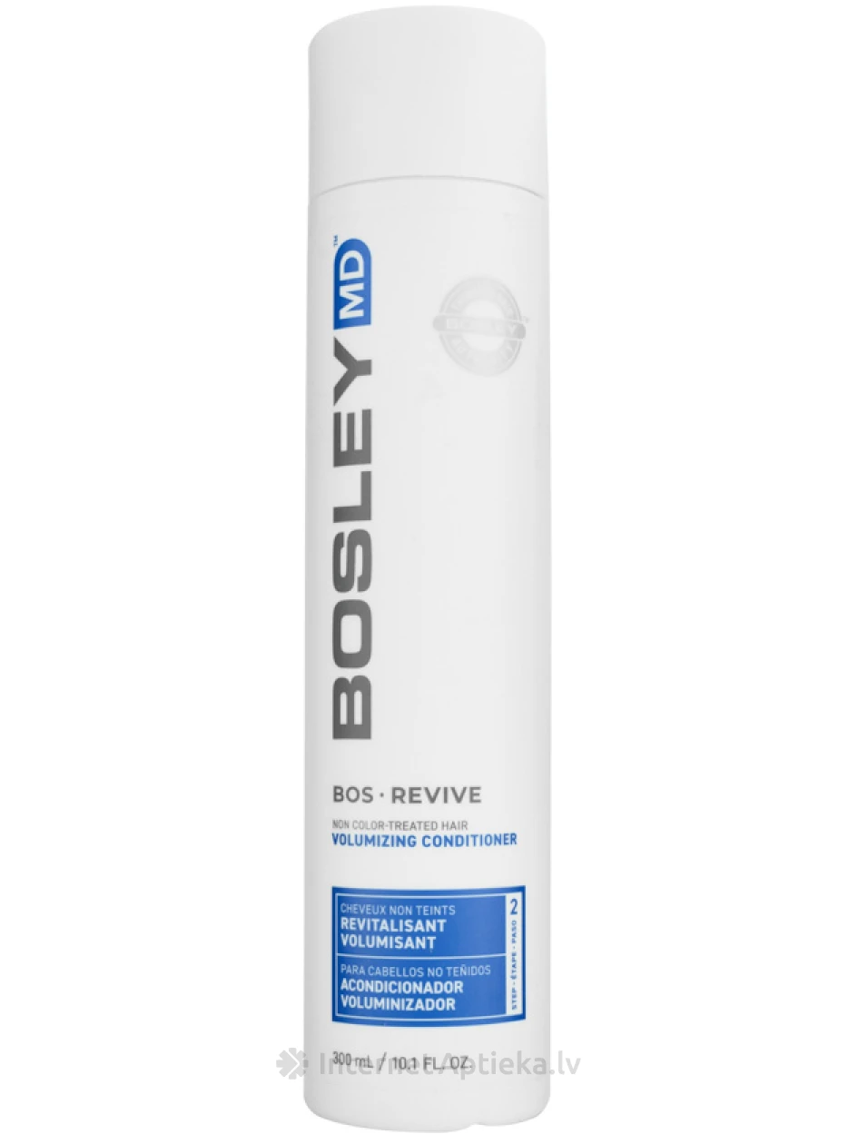 BOSLEY Revive kondicionieris pret matu izkrišanu nekrāsotiem matiem, 300 ml | internetaptieka.lv