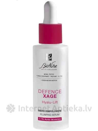 BIONIKE Defense Xage Hyalu-Lift Сыворотка, 30 мл | internetaptieka.lv