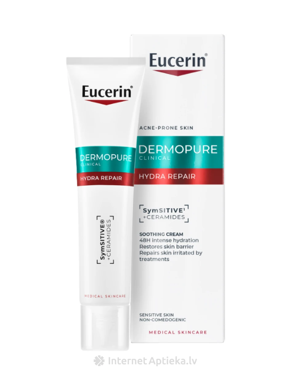 Eucerin® DermoPure Clinical rahustav kreem, 40 ml | internetaptieka.lv