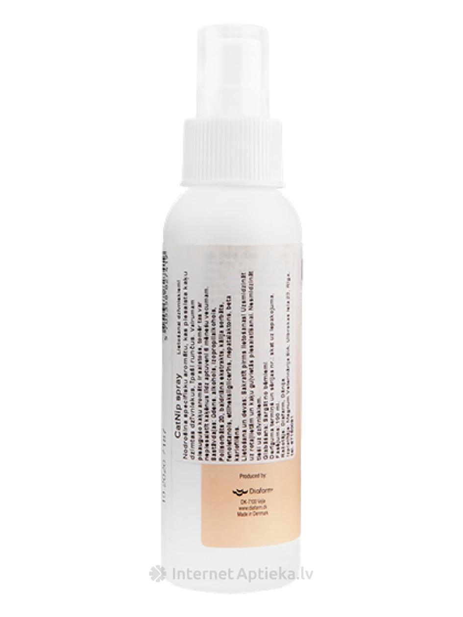 Diafarm CatNip atraktsioonisprei kassidele, 100 ml | internetaptieka.lv