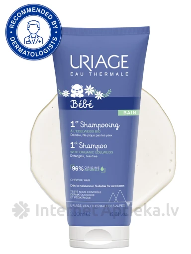 URIAGE Baby 1st Мягкий шампунь, 200 мл | internetaptieka.lv