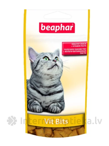 Beaphar Vit-Bits cats Maius kassidele vitamiinipastaga, 35 g | internetaptieka.lv
