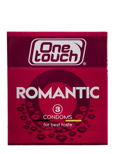 Prezervatīvi One Touch Romantic, 3 gb. | internetaptieka.lv