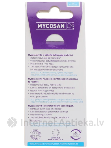 Mycosan gels pret nagu sēnīti, 5 ml | internetaptieka.lv