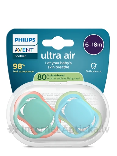 Philips Avent māneklītis Ultra Air 6-18 M, 2 gb. | internetaptieka.lv