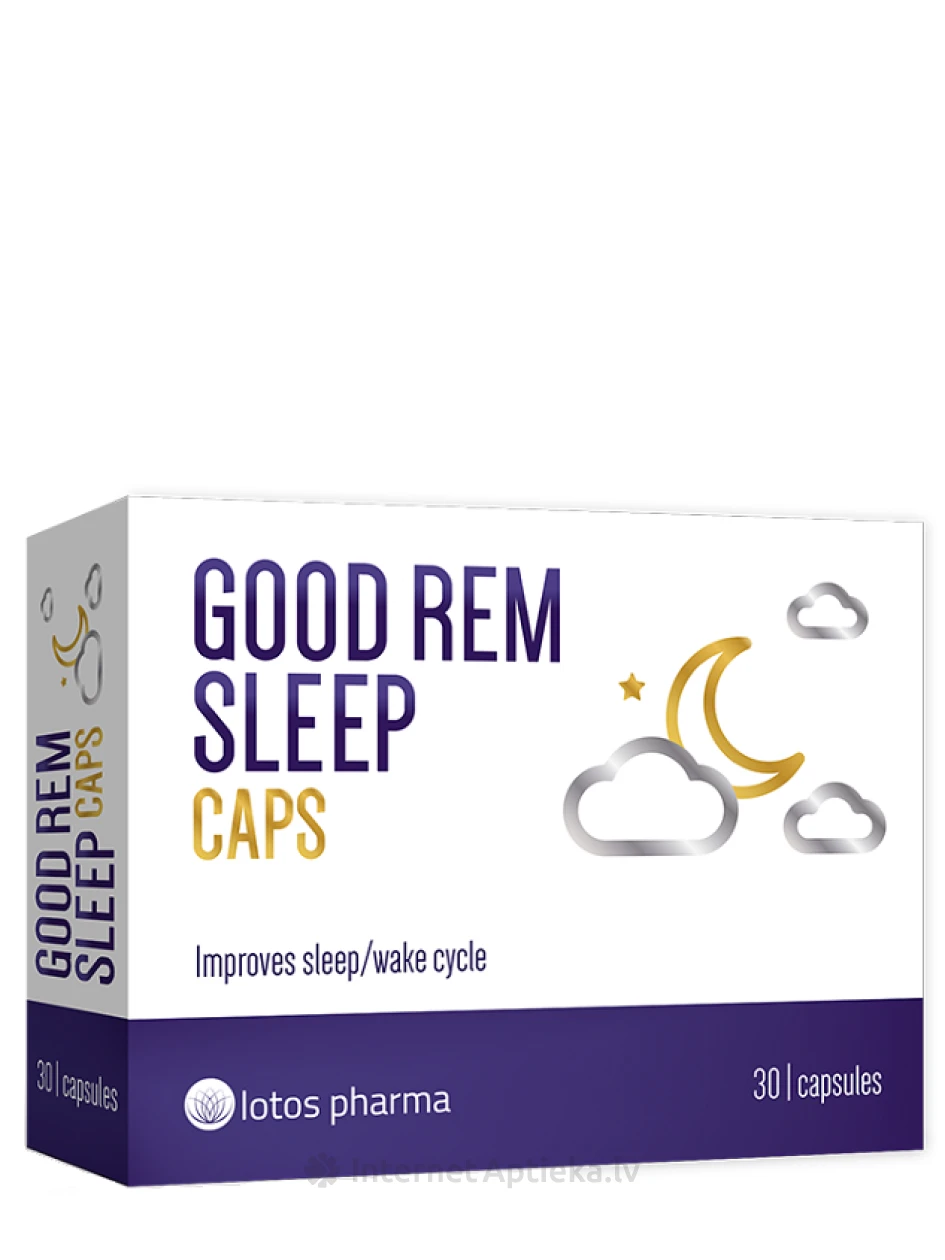 Good REM sleep kapsulas, 30 gb. | internetaptieka.lv