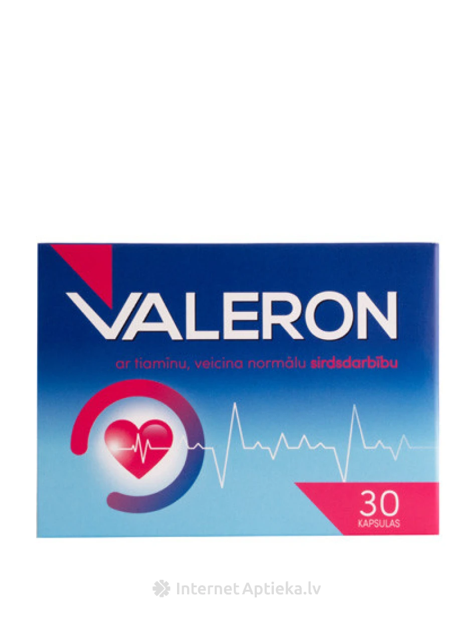Valeron kapslid südamele, 30 kapslit | internetaptieka.lv