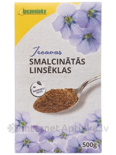 Smalcinātas linsēklas Iecavnieks, 500 g | internetaptieka.lv