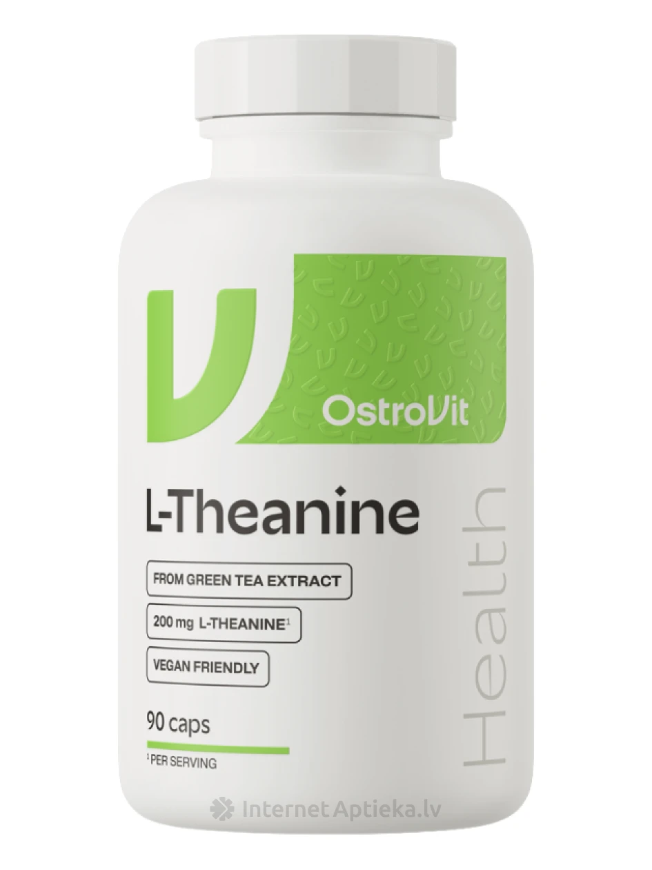 OstroVit L-teanino kapsulės, 90 vnt. | internetaptieka.lv