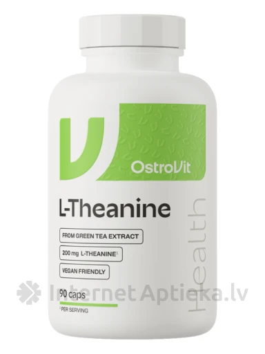 OstroVit L-Theanine kapsulas, 90 gb. | internetaptieka.lv