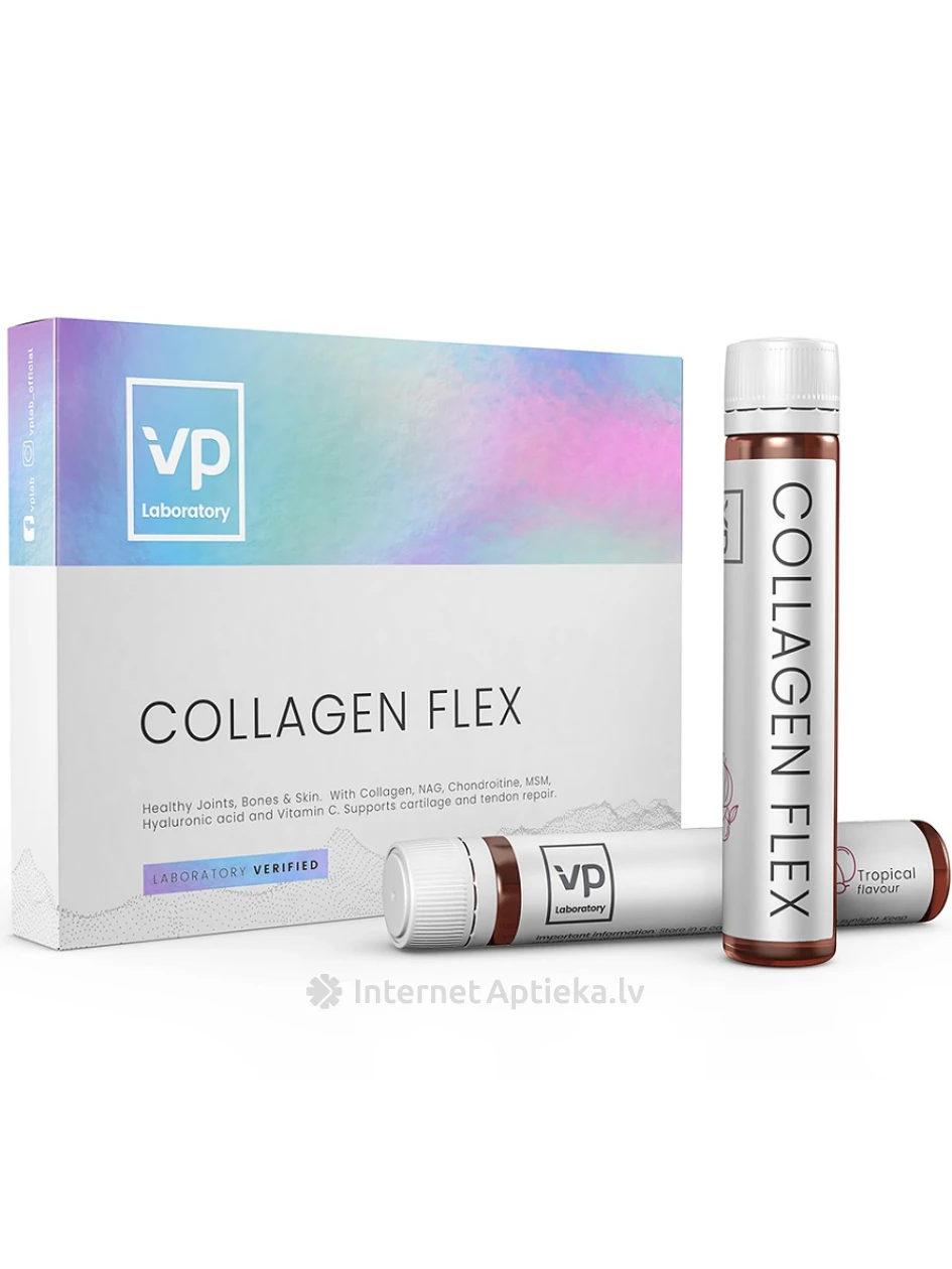 VP laboratory Collagen flex, 25 ml x 7 ampulas | internetaptieka.lv