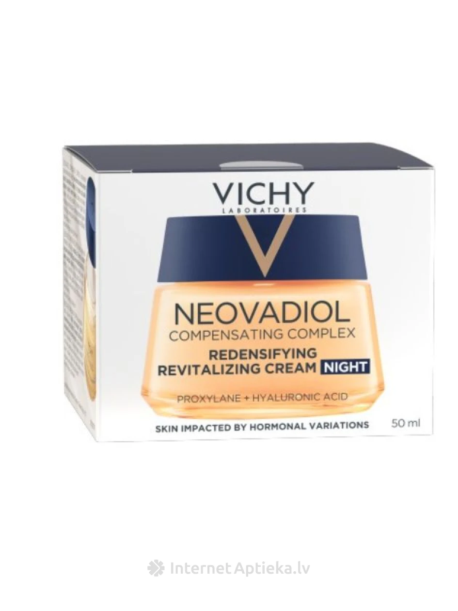 Vichy Neovadiol blīvumu atjaunojošs revitalizējošs nakts krēms, 50 ml | internetaptieka.lv