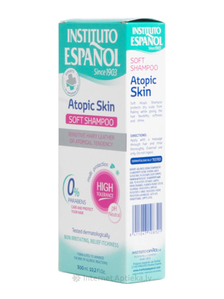 Instituto Espanol Atopic skin мягкий шампунь, 300 мл | internetaptieka.lv