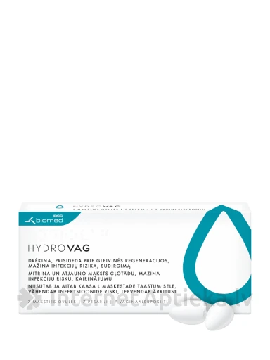 Hydrovag вагинальные капсулы, 7 шт. | internetaptieka.lv