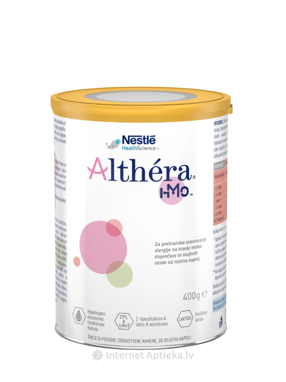 Nestle Althera HMO hipoalerģiskais piena maisījums, 400 g | internetaptieka.lv