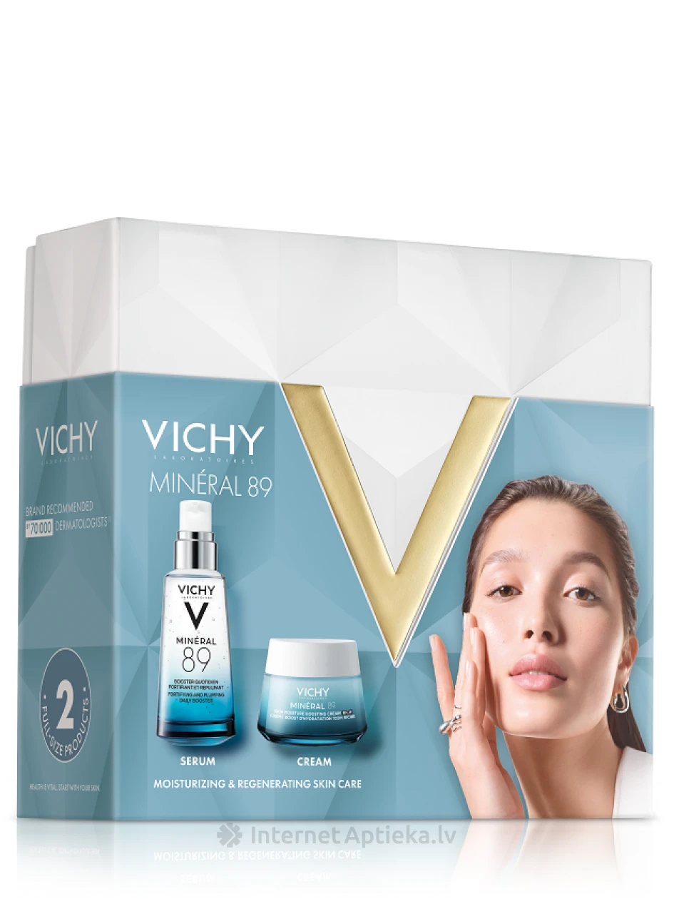 Vichy Mineral 89 Подарочный набор, 50 мл + 50 мл | internetaptieka.lv