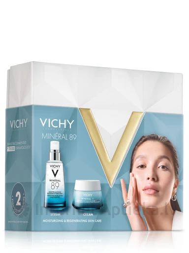 Vichy Mineral 89 Подарочный набор, 50 мл + 50 мл | internetaptieka.lv