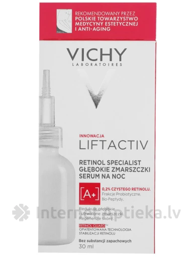 Vichy Liftactive spetsialisti retinooli seerum, 30 ml | internetaptieka.lv