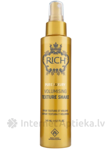 RICH Pure Luxury Tekstūras sprejs matu kuplumam, 145 ml | internetaptieka.lv