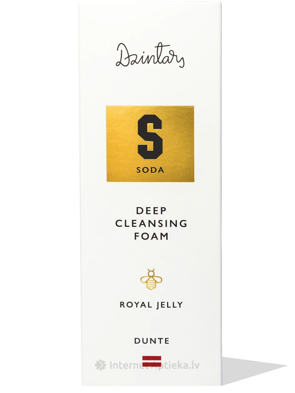 Dzintars Dziļi attīrošas putas Dunte, 75 ml | internetaptieka.lv
