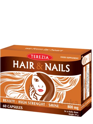 Terezia matu un nagu veselības atbalstam, 60 kapsulas | internetaptieka.lv