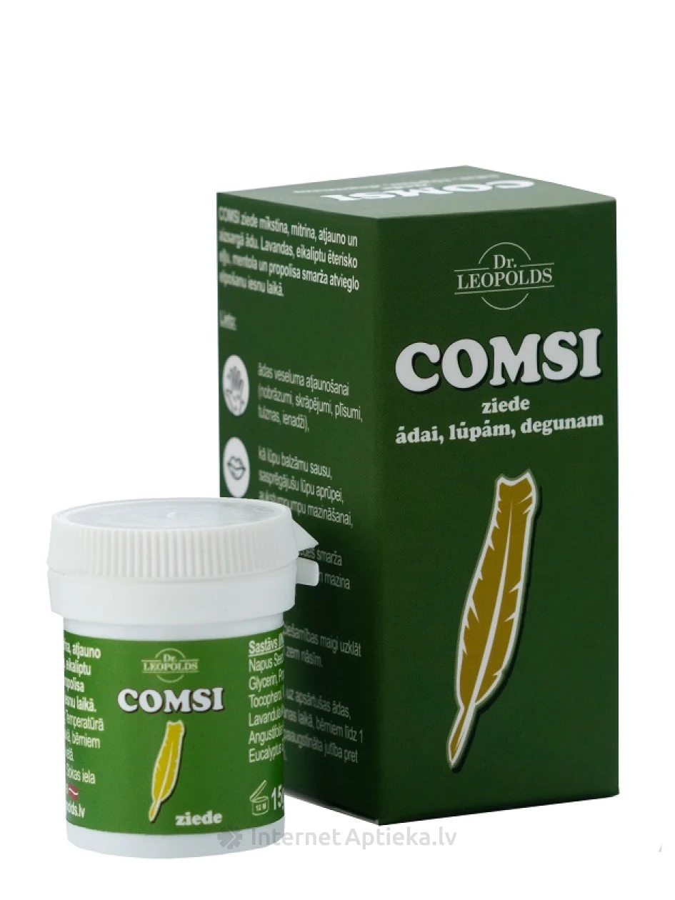 Dr.Leopolds Comsi ziede, 15 g | internetaptieka.lv