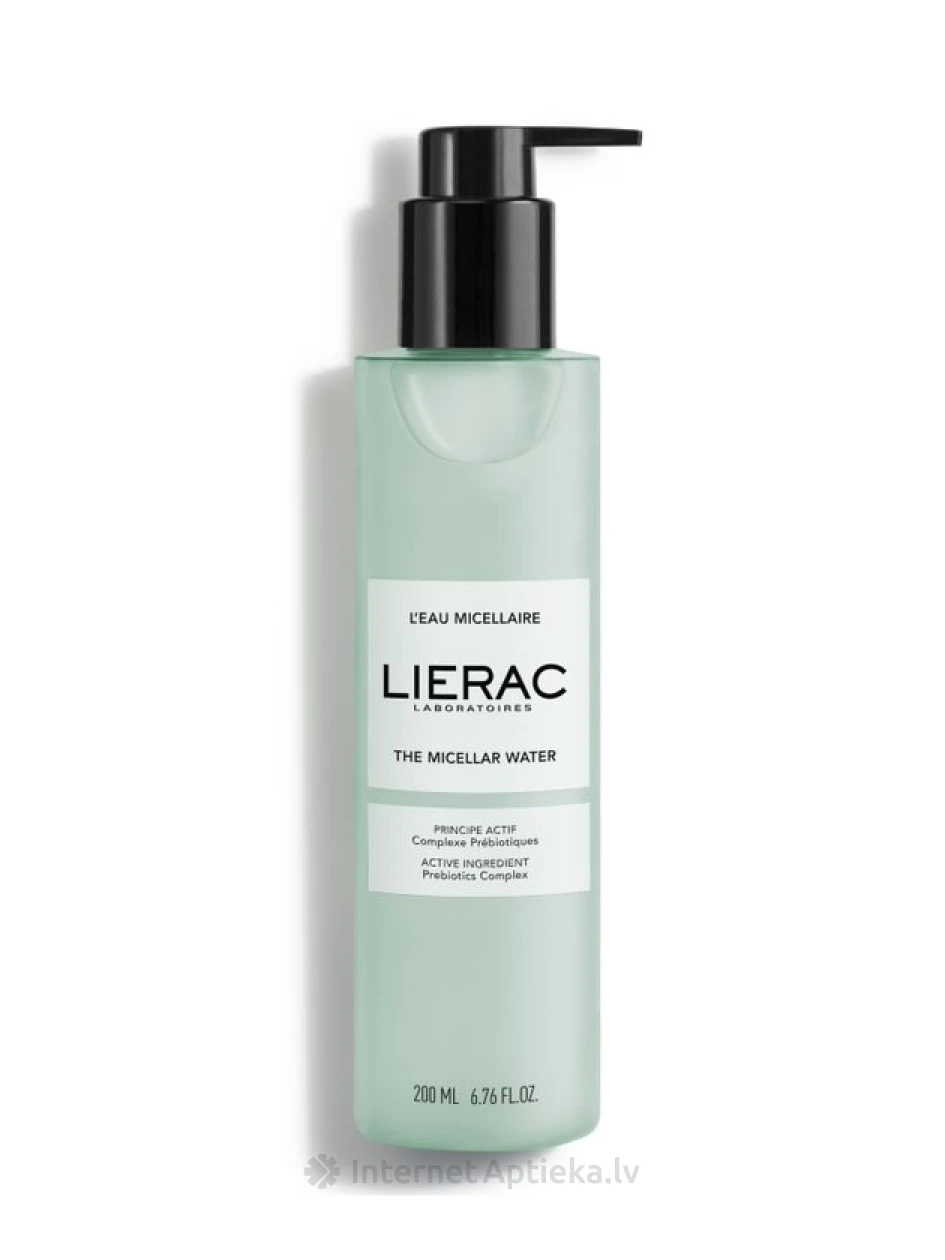 LIERAC micelārais ūdens visiem sejas ādas tipiem, 200 ml | internetaptieka.lv