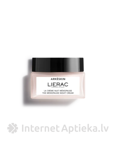 LIERAC ARKÉSKIN öökreem näonaha hooldamiseks menopausi ajal, 50 ml | internetaptieka.lv