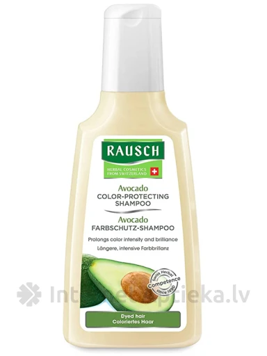 Rausch Avocado Color-Protecting matu krāsu aizsargājošs šampūns, 200 ml | internetaptieka.lv