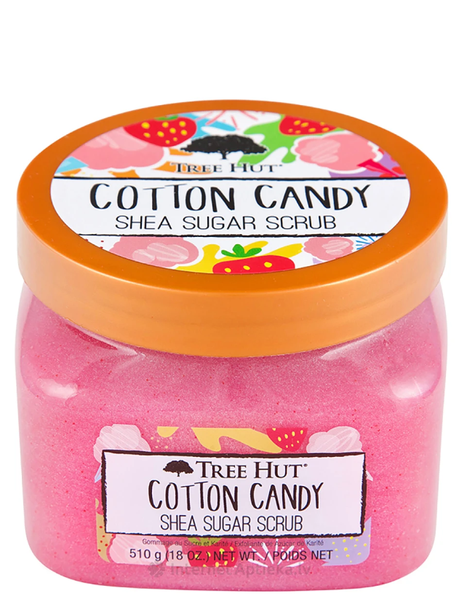 Tree Hut Ķermeņa skrubis Cotton Candy, 510 g | internetaptieka.lv