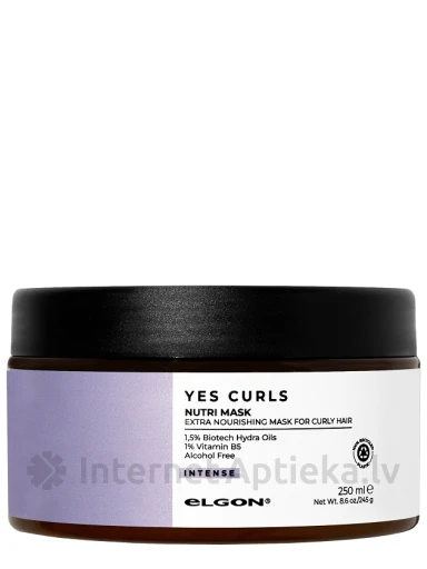 ELGON Yes Curls barojoša maska cirtainiem matiem, 250 ml | internetaptieka.lv