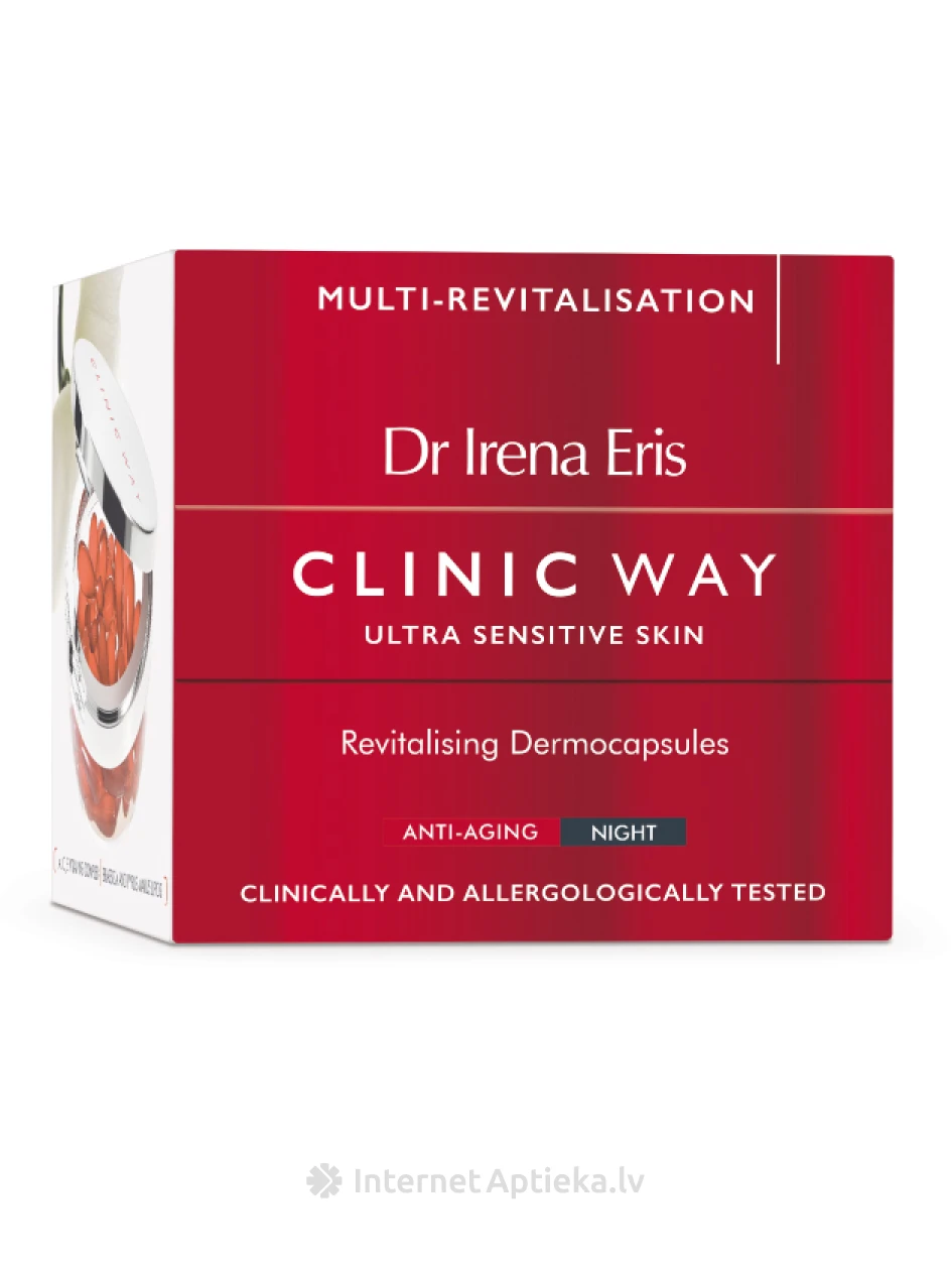 Clinic Way Revitalizing dermokapsulas, 30 kapsulas | internetaptieka.lv