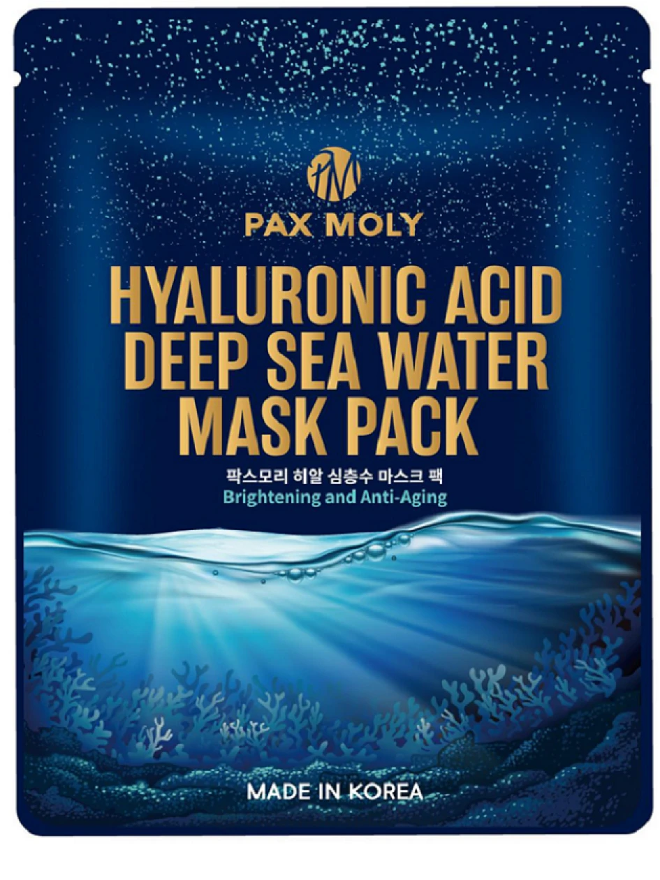 PAX MOLY hüaluroonhappe süvamerevee näomask, 25 ml | internetaptieka.lv