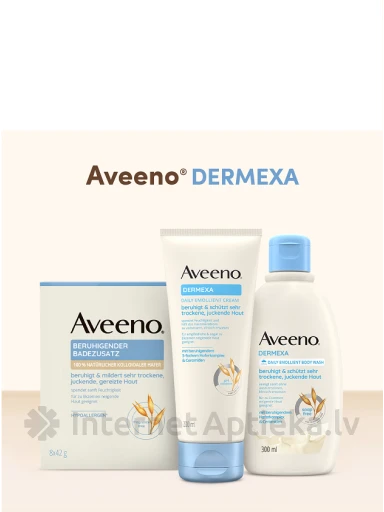AVEENO nomierinošs vannas līdzeklis, 8*42 g | internetaptieka.lv