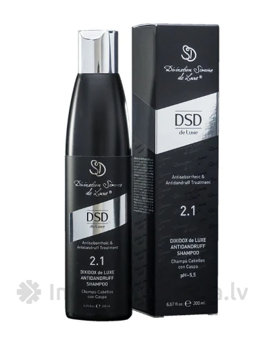2.1 DSD de Luxe Pretblaugznu šampūns, 200 ml | internetaptieka.lv