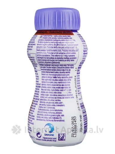 Nutrikid Multi Fibre ar šokolādes garšu, 200 ml | internetaptieka.lv