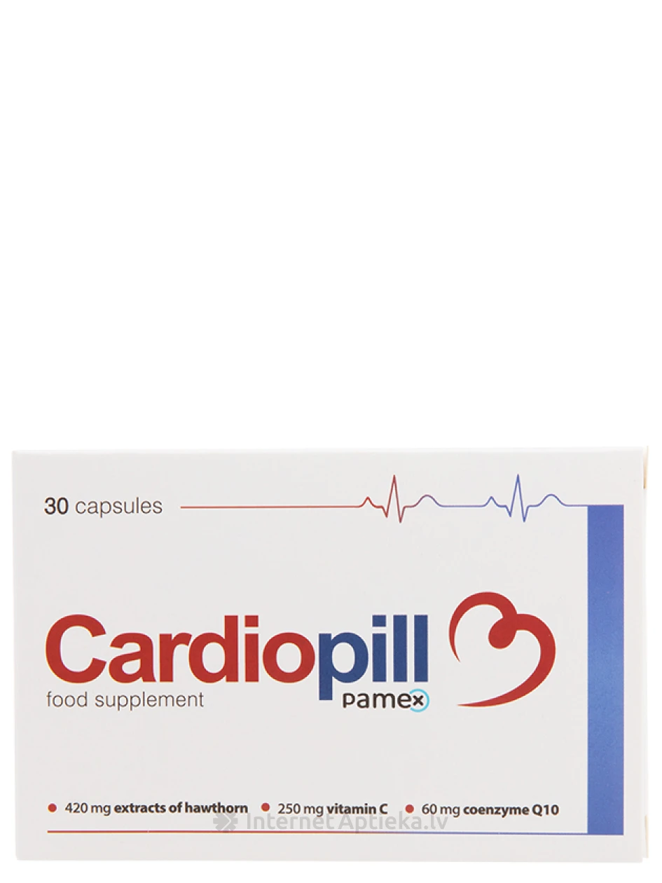 Cardiopill kapslid, 30 kapslit | internetaptieka.lv